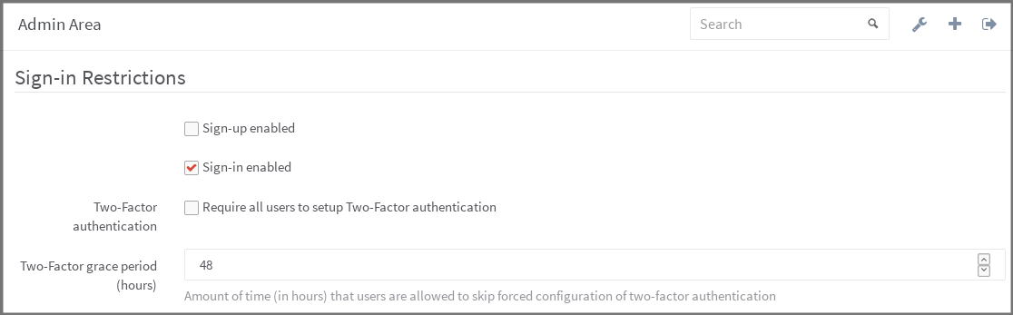Two factor authentication · Security · 帮助 · GitLab