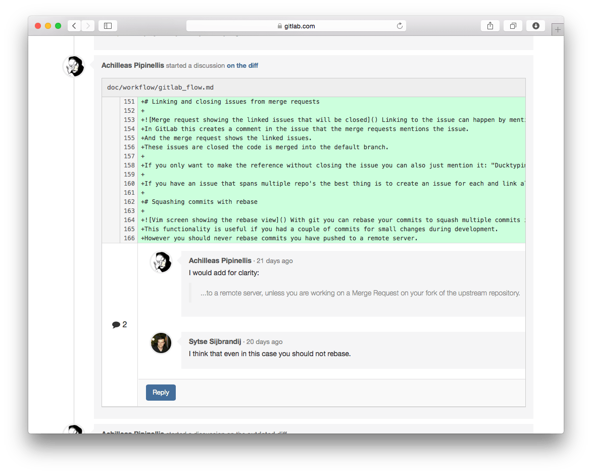 Gitlab flow · Workflow · 帮助 · GitLab